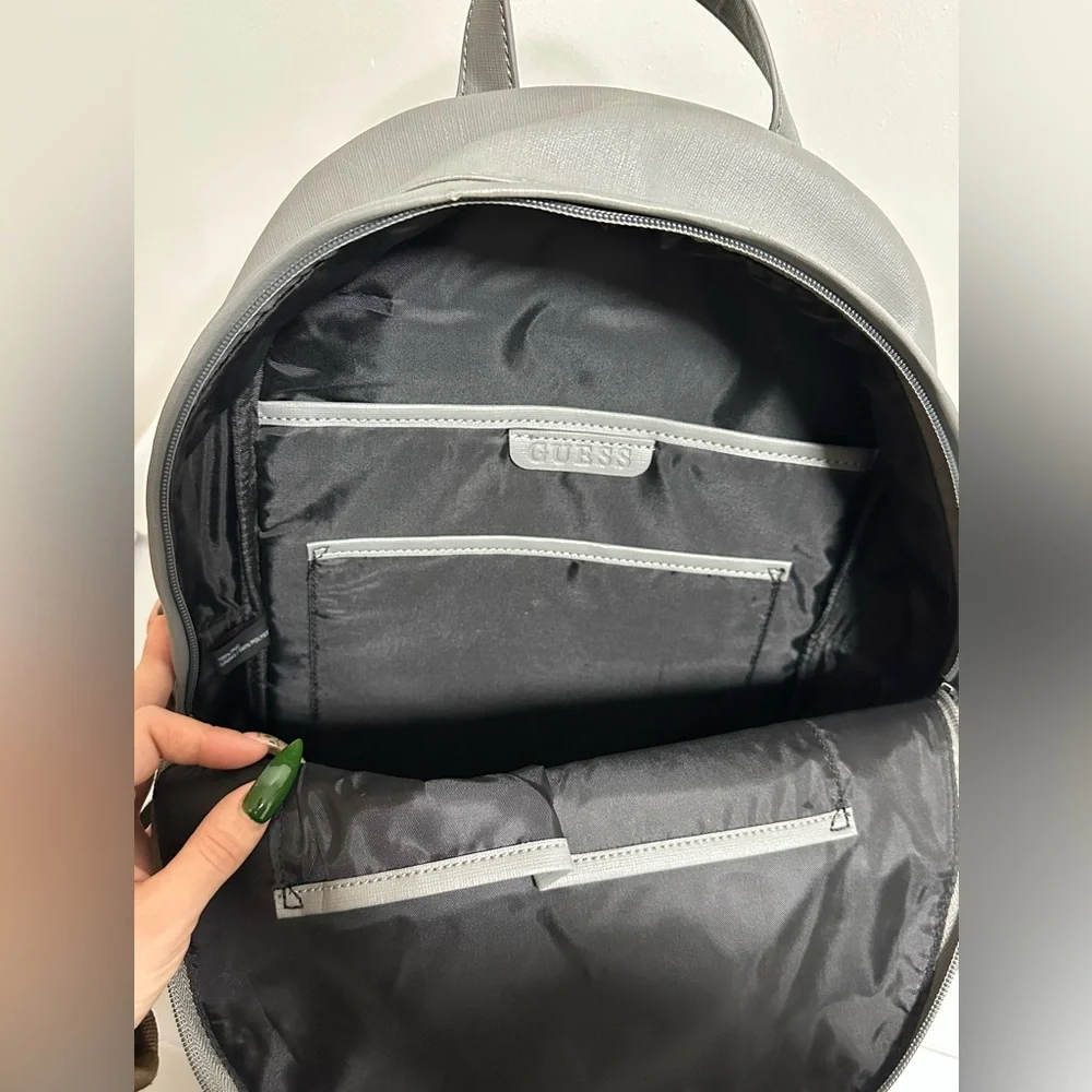 GUESS Grey Men's Backpack - Picture 6 of 7